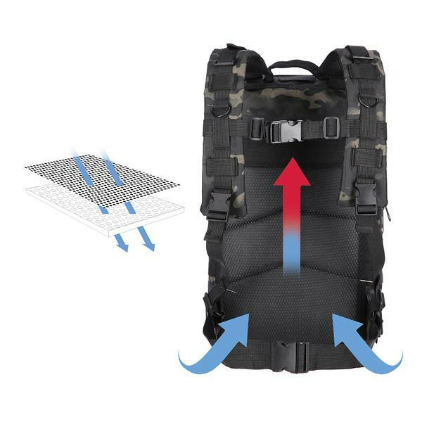 CBT7204 Black Moro Backpack NILS