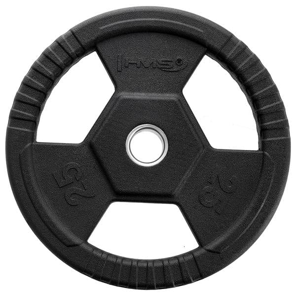 Zwarte Olympic Plates 1,25 kg tot 25 kg