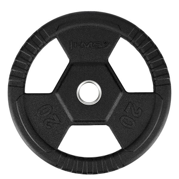 Zwarte Olympic Plates 1,25 kg tot 25 kg