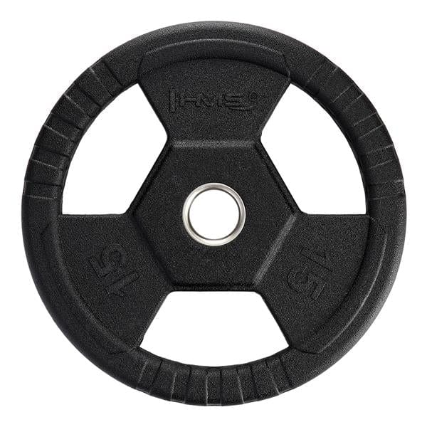 Zwarte Olympic Plates 1,25 kg tot 25 kg