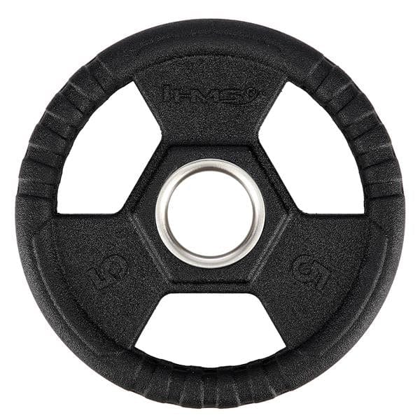 Zwarte Olympic Plates 1,25 kg tot 25 kg