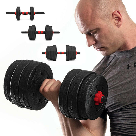 Composiet Halterstang en Dumbbells Set 20 kg