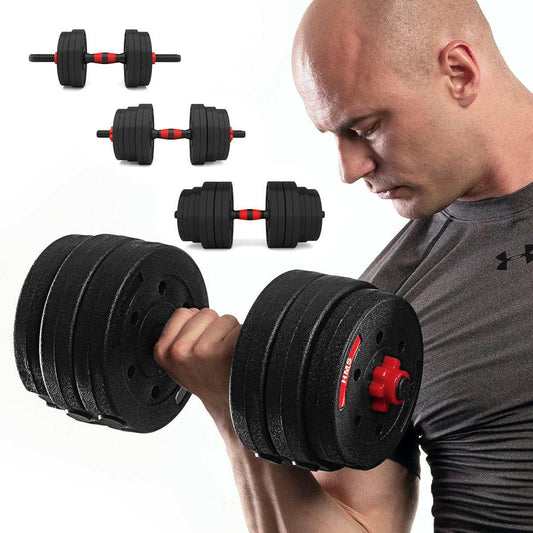 Composiet Halterstang en Dumbbells Set 40 kg