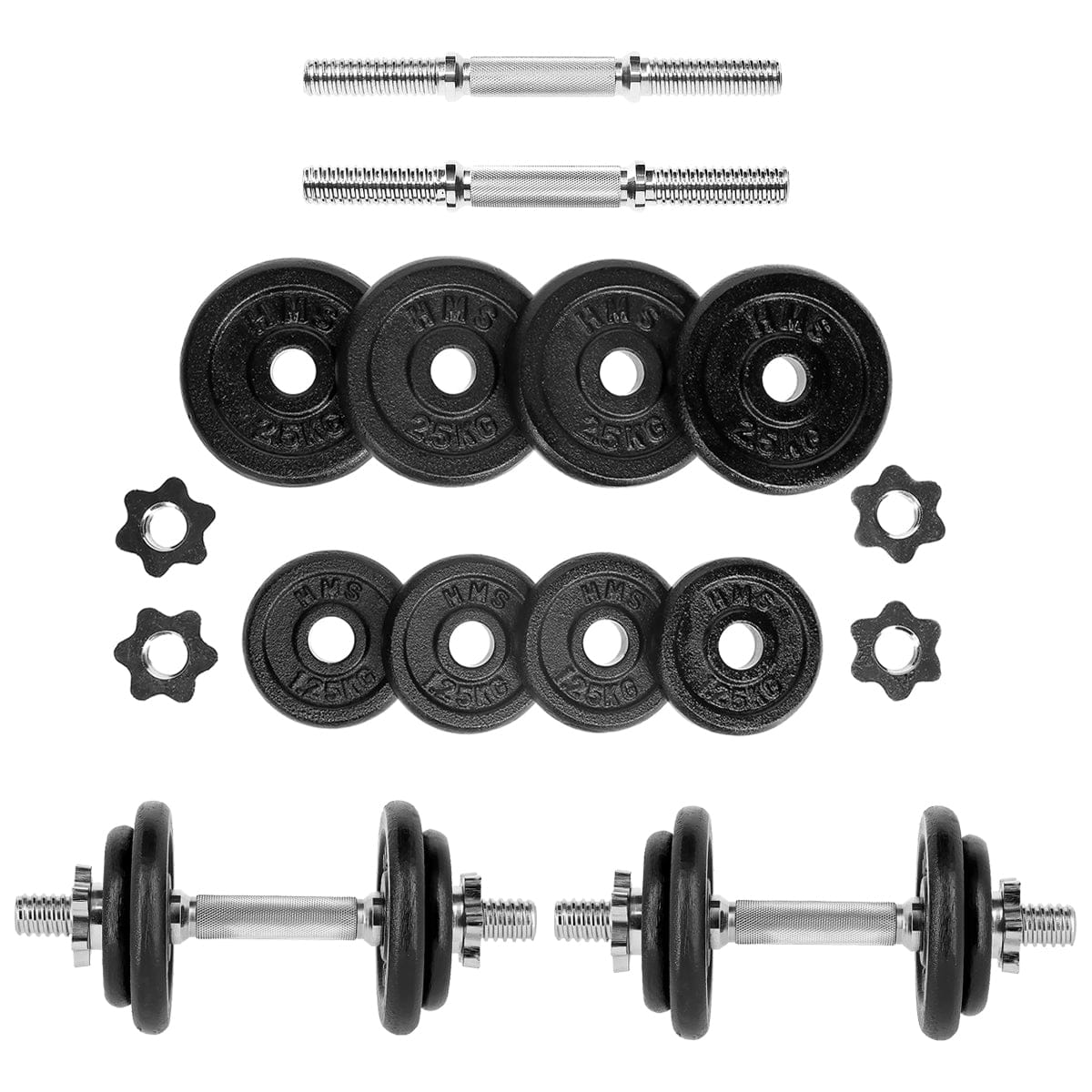 Halterset incl. koffer 20KG HMS
