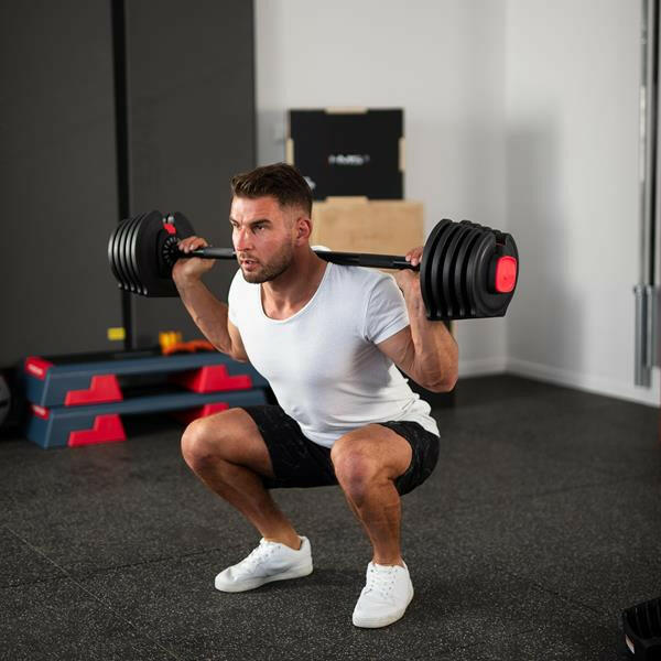 Pro Set 2 in 1 Aanpasbare Dumbbelss 43,5 KGS HMS