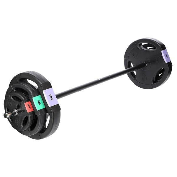 Verstelbare Halterstang met Composiet Schijven 42 kg