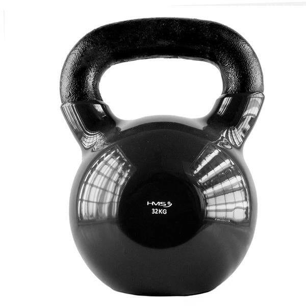 KNV HMS Kettlebell – Gietijzer met Vinyl Coating (4 t/m 32 kg)