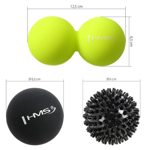 Set massageballen (3 stuks) HMS