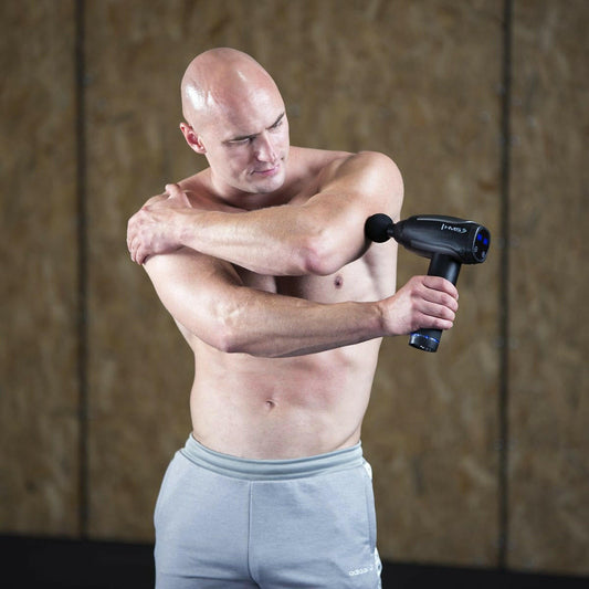 Zwarte Massage Gun HMS
