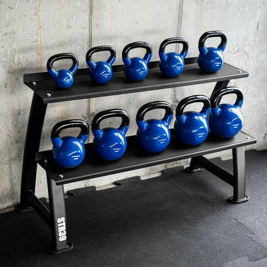 Dubbel Kettlebell Rek