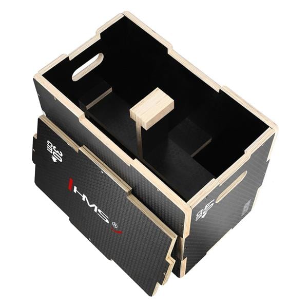 Zwarte Plyometrische Kist 50x40x30CM
