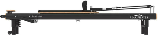 Fit™ Reformer incl. Long/Short Box en grote Footplate in zwart