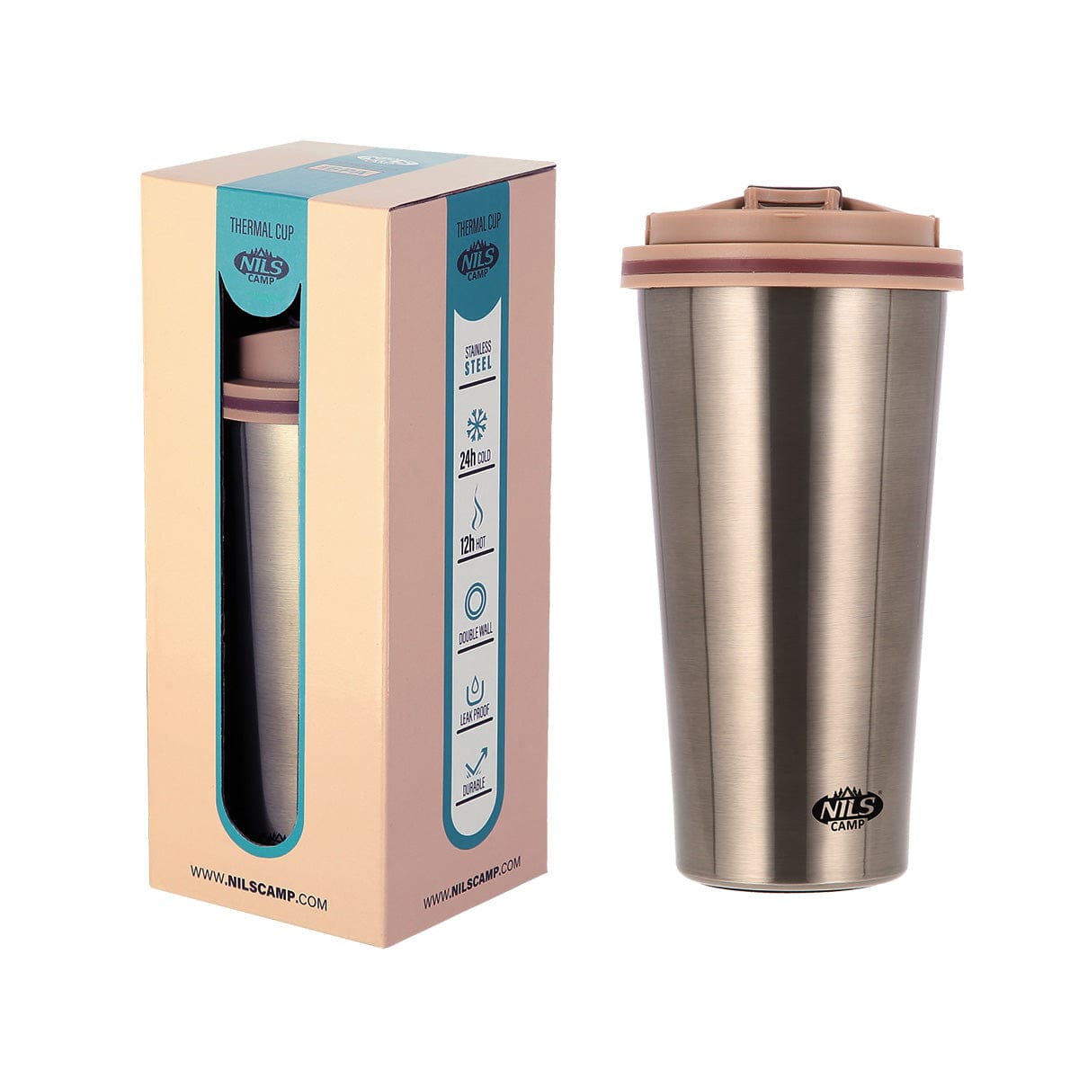 Thermobeker Bruin 500 ml