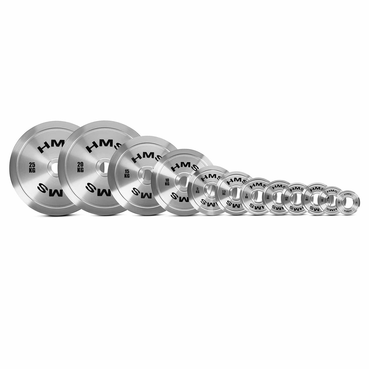 TOS02 CALIBRATED STEEL OLYMPIC PLATE 0.25 KG HMS