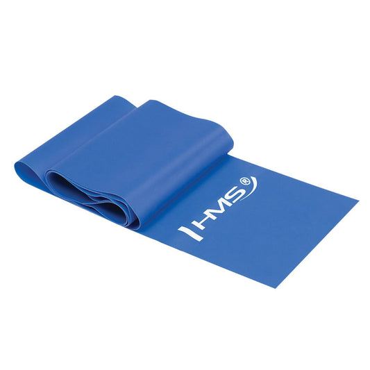 GU02 Fitness weerstandsband HMS (blauw) 1200 x 120 x 0,5 mm