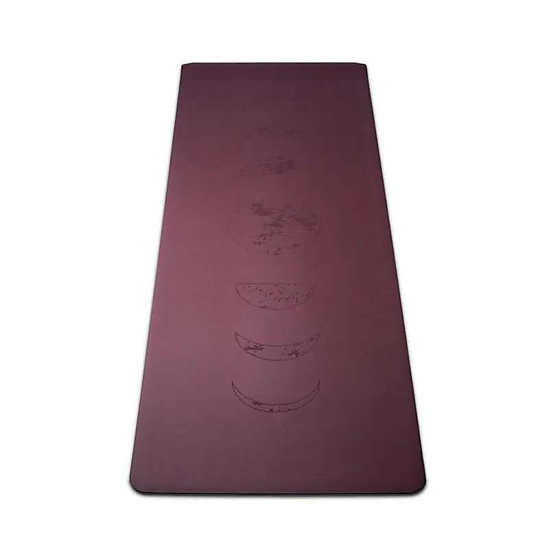 Yogamat PU maanfasenaubergine