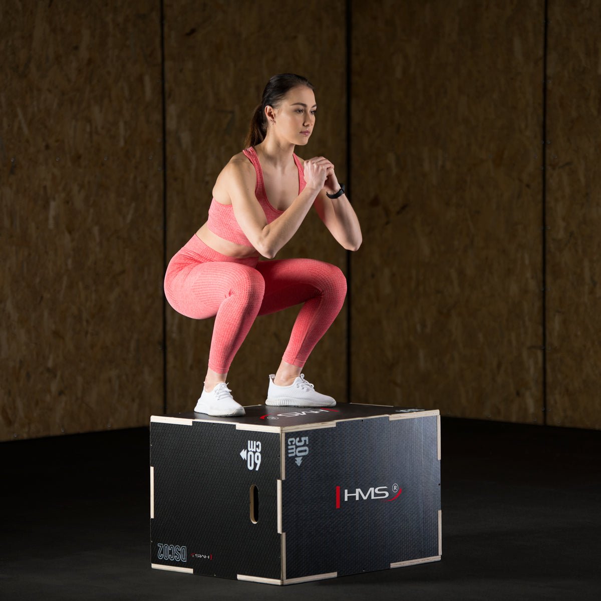 Zwarte Plyometrische Kist HMS - Next Balance