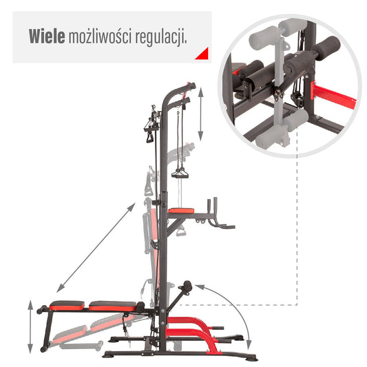 Multifunctioneel Trainingsframe met Bank - Next Balance