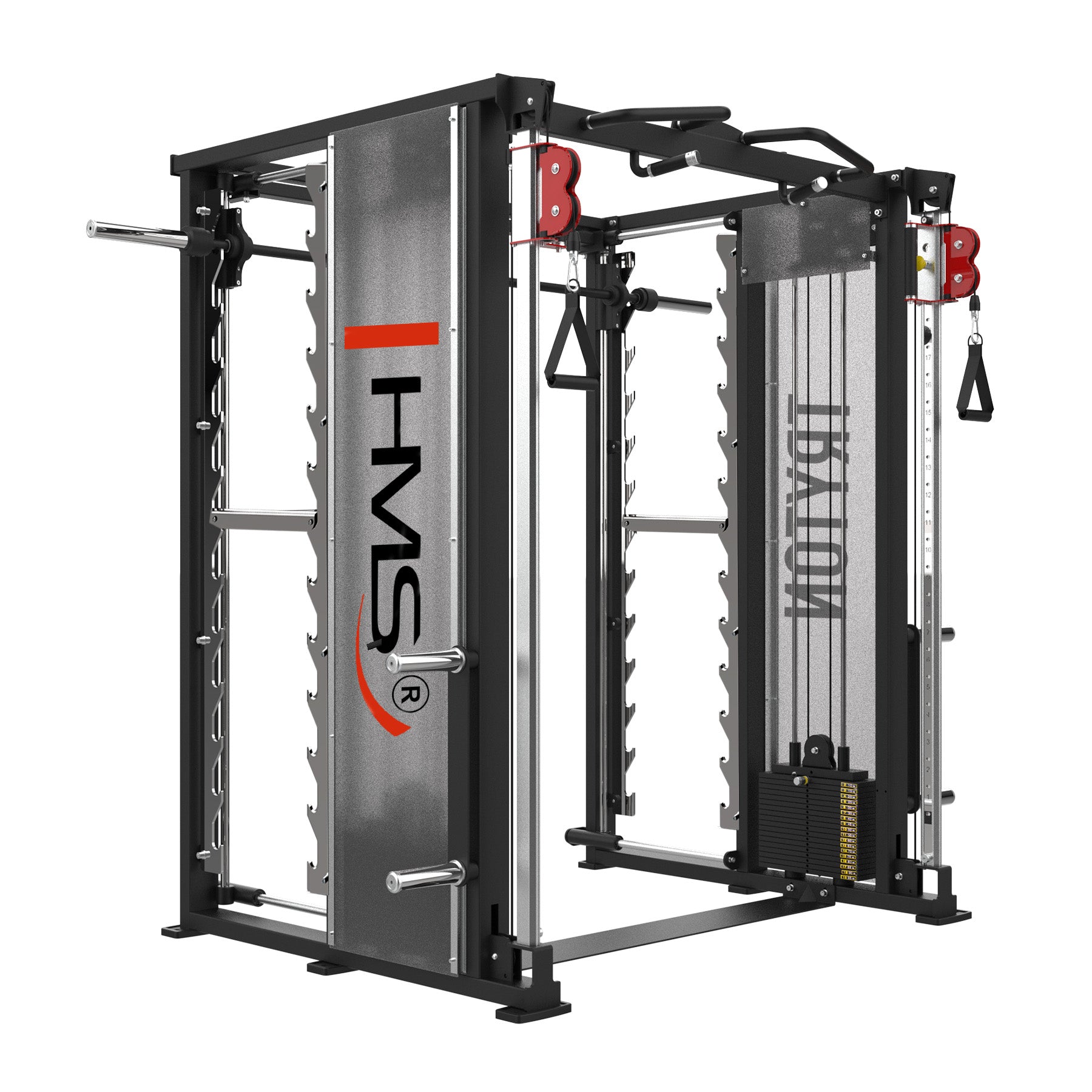 TRYTON Smith Machine 3D met Dubbele Lift en Stapel HMS - Next Balance