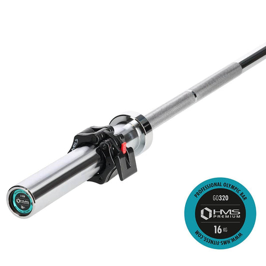 Olympische Bar 183 cm met Lock Jaw HMS