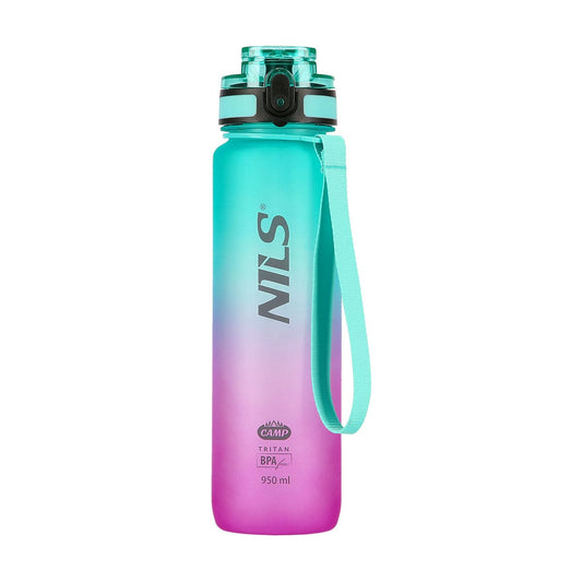 Tritan Drinkfles Groen-Roze