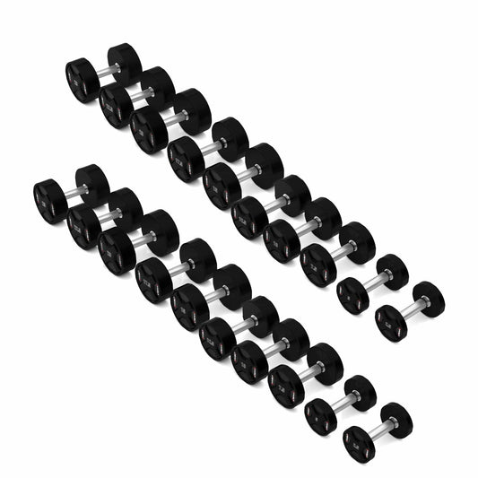 HPC Set Polyurethaan Dumbbells 2 x 2.5 - 25 KG CPU