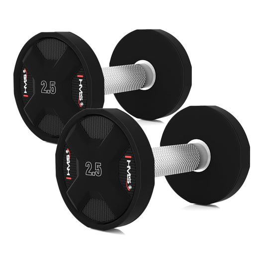 HPC Set Polyurethaan Dumbbells 2 x 2.5 - 50 KG CPU