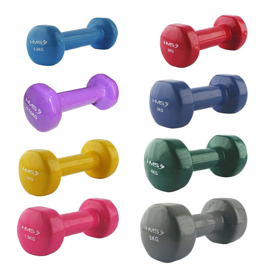 Vinyl Dip Dumbbell HMS