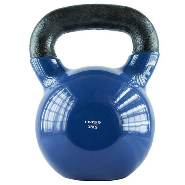 KNV HMS Kettlebell – Gietijzer met Vinyl Coating (4 t/m 32 kg)
