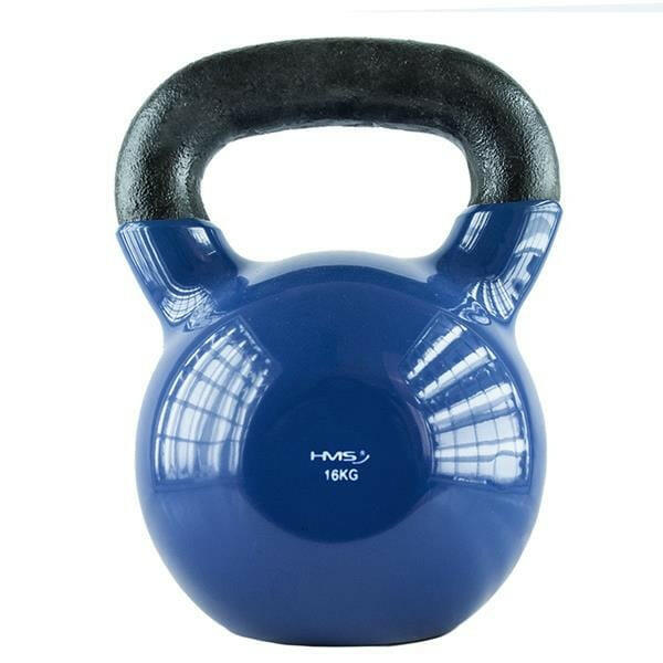 KNV HMS Kettlebell – Gietijzer met Vinyl Coating (4 t/m 32 kg)
