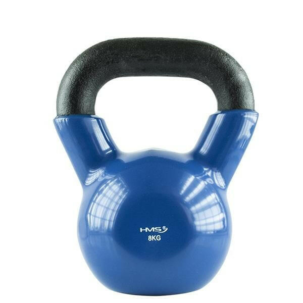 KNV HMS Kettlebell – Gietijzer met Vinyl Coating (4 t/m 32 kg)
