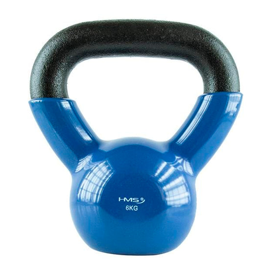 KNV HMS Kettlebell – Gietijzer met Vinyl Coating (4 t/m 32 kg)