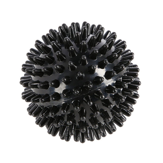 Zwarte massage spikebal HMS