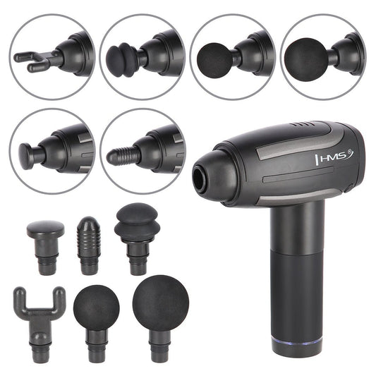 Zwarte Massage Gun HMS