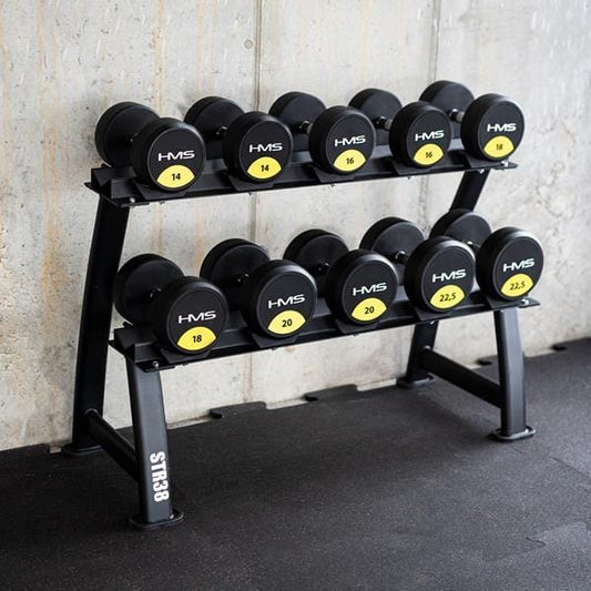 Dubbel Dumbbell Rek