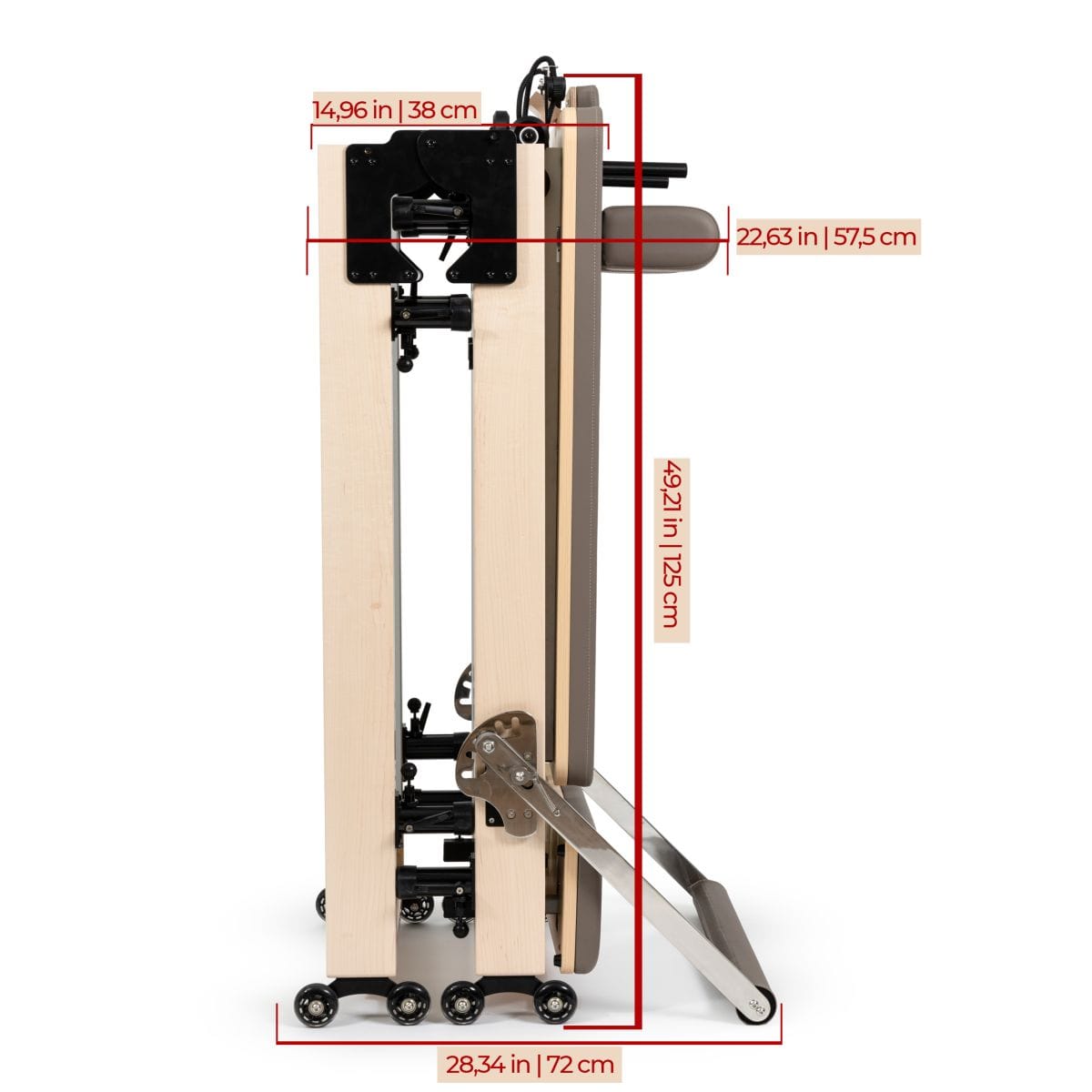 Foldable Reformer -  Elina Pilates