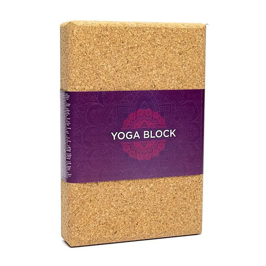 Yoga steunblok kurk voor schouderstand