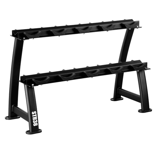 STR38 DOUBLE LEVEL DUMBBELL RACK COMMERCIAL HMS