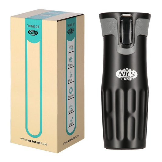 Thermobeker Zwart 420 ml