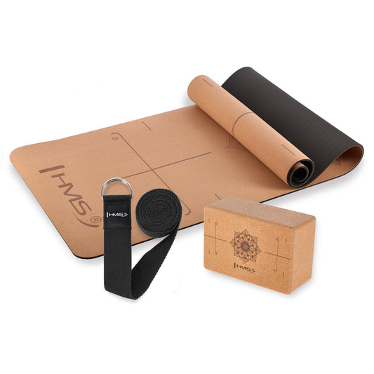Yoga Set HMS – Compleet Yoga Set voor Comfort en Ondersteuning